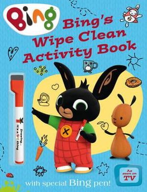 bing's wipe clean activity book