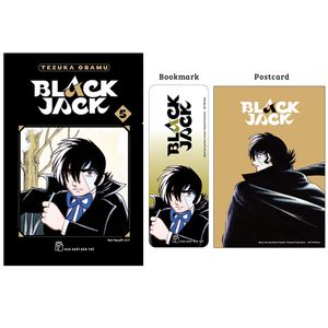 black jack - tập 5 - tặng kèm bookmark giấy + postcard