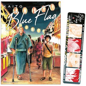 blue flag - tập 4 - tặng kèm bookmark pvc