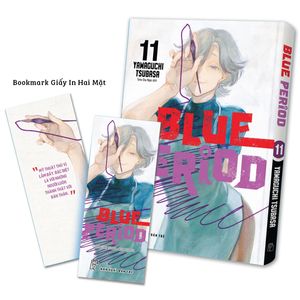 blue period - tập 11 - tặng kèm bookmark giấy in hai mặt