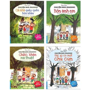 bộ chuyện nhà okashiki (bộ 4 cuốn)