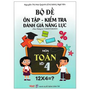 bộ đề ôn tập - kiểm tra đánh giá năng lực môn toán lớp 4