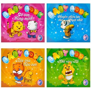 bộ sách baby book - những người bạn ngộ nghĩnh (bộ 4 cuốn)