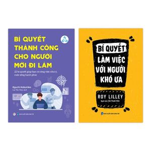 bộ sách bí quyết thành công cho người đi làm - 22 bí quyết giúp bạn có công việc như ý, cuộc sống hạnh phúc + bí quyết làm việc với người khó ưa (bộ 2 cuốn)