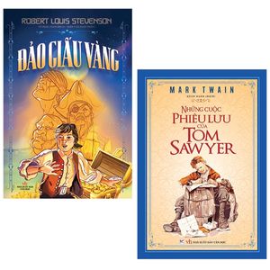 bộ sách đảo giấu vàng + những cuộc phiêu lưu của tom sawyer ( bộ 2 cuốn)