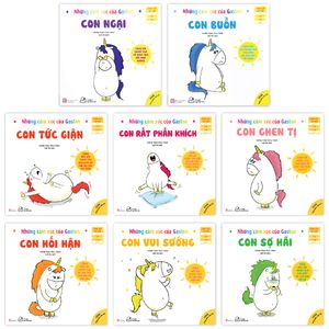 bộ sách ehon thông minh, cảm xúc - những cảm xúc của gaston (từ 3-8 tuổi) (bộ 8 cuốn)