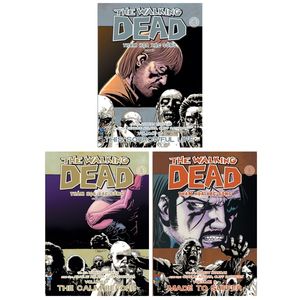 bộ sách the walking dead - thảm họa xác sống - tập 6 + 7 + 8 (bộ 3 tập)