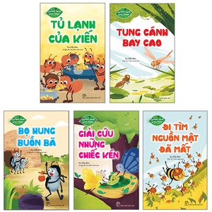 bộ sách vương quốc côn trùng (bộ 5 tập)