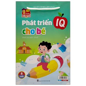 bộ túi phát triển iq cho bé (dành cho bé 5-6 tuổi) (bộ 8 cuốn)