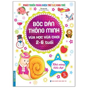 bóc dán thông minh vừa học vừa chơi 2-6 tuổi - khả năng biểu đạt