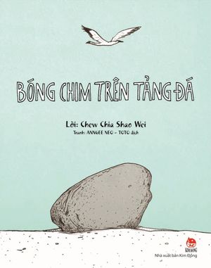 bóng chim trên tảng đá