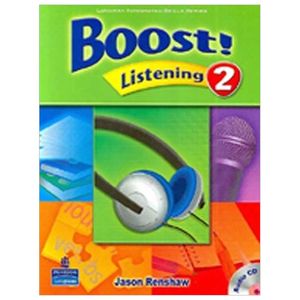 boost! listening student book with cd (level 2)