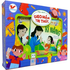 box set gieo mầm tri thức 12: tương tác học tù vựng qua bài hát (bộ 4 cuốn)