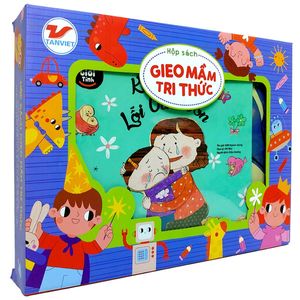 box set gieo mầm tri thức 20: giáo dục giới tính cho trẻ qua những câu chuyện (bộ 5 cuốn)