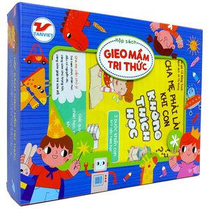 box set gieo mầm tri thức 8: cùng con vững bước trưởng thành (bộ 4 cuốn)