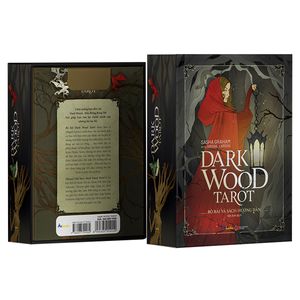 boxset dark wood tarot việt hóa (bộ bài + sách hướng dẫn)