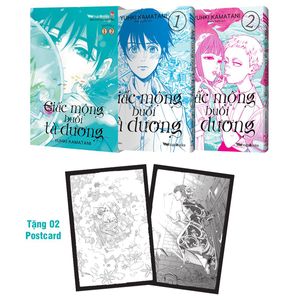 boxset giấc mộng buổi tà dương - tập 1 + 2 (bộ 2 tập) - tặng kèm 2 postcard