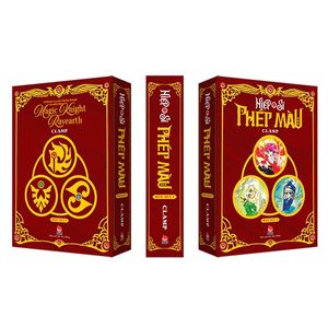 boxset hiệp sĩ phép màu - magic knight rayearth (bộ 3 cuốn)