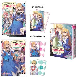 boxset số phận của vị hôn thê (bộ 2 tập) - tặng kèm 1 postcard + 2 thẻ nhân vật