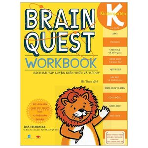 brain quest workbook - kindergarten