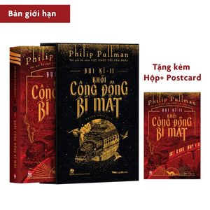 bụi kí - tập 2: khối cộng đồng bí mật - bản giới hạn - tặng kèm hộp + postcard