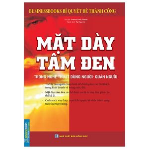 bussinessbooks - mặt dày tâm đen (tái bản)