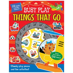 busy play things that go (busy play activity books)