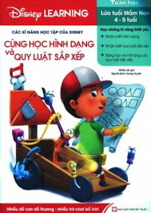 các kĩ năng học tập của disney - cùng học hình dạng và quy luật sắp xếp