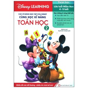 các kĩ năng học tập của disney  - cùng học kỹ năng toán học - tập 2