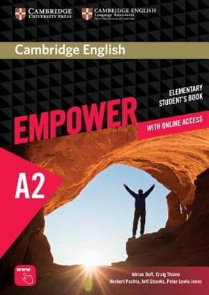 cambridge english empower elementary student's book with online assessment and practice, and online workbook