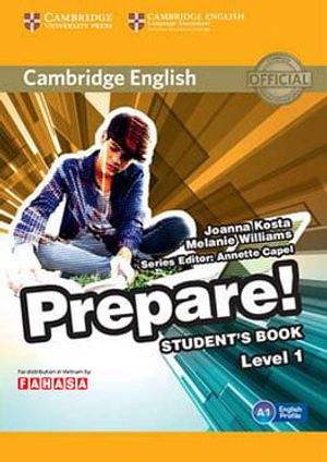 cambridge english prepare! level 1 student's book - fahasa reprint