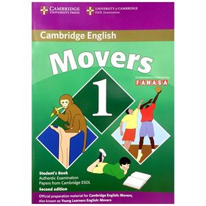 cambridge young learner english test movers 1 sb fahasa reprint edition