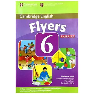 cambridge young learner english tests flyers 6 sb fahasa reprint edition