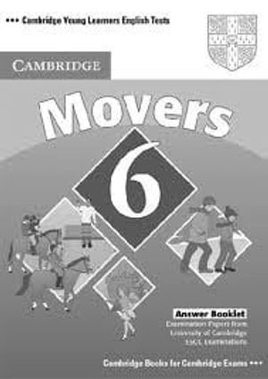 cambridge young learners english tests 6 movers answer booklet