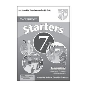 cambridge young learners english tests 7 starters answer booklet