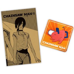 chainsaw man - tập 6 - tặng kèm lót ly