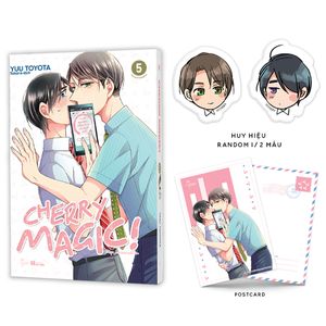 cherry magic - tập 5 - tặng kèm postcard + huy hiệu (mẫu ngẫu nhiên)