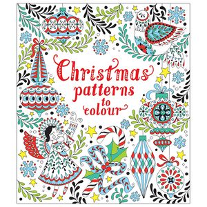 christmas patterns to colour