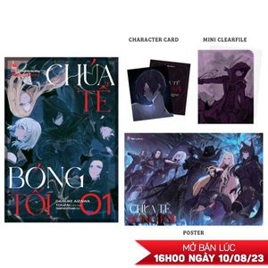 chúa tể bóng tối - tập 1 - bản giới hạn - tặng kèm character card + mini clearfile + poster