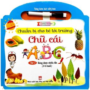 chuẩn bị cho bé tới trường - chữ cái - tập 2