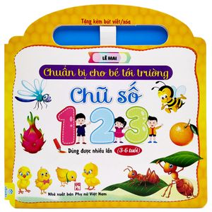 chuẩn bị cho bé tới trường - chữ số (3-6 tuổi)