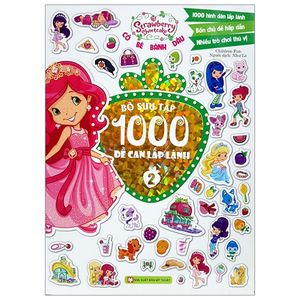 cô bé bánh dâu - 1000 đề can lấp lánh (tập 2)