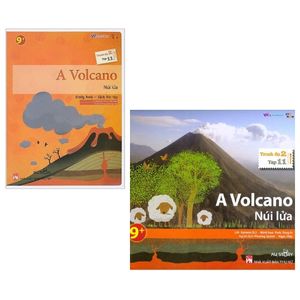 combo all story - a volcano - núi lửa (trình độ 2 - tập 11) (bộ 2 cuốn)