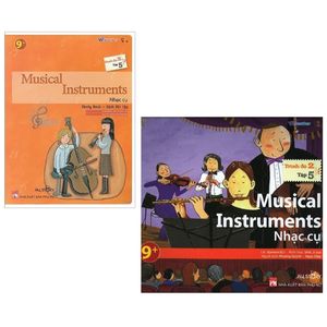 combo all story - musical instruments - nhạc cụ (trình độ 2 - tập 5) (bộ 2 tập)