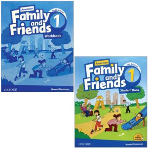 combo american family and friends level 1: student book + workbook