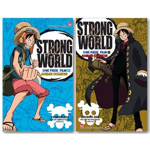 combo anime comics: one piece film strong world - tập 1 + tập 2