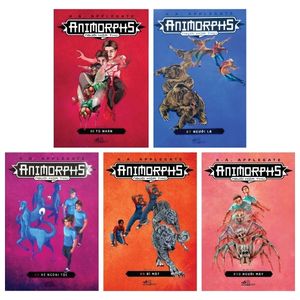 combo animorphs - người hóa thú: tập 6 đến tập 10 ( bộ 5 tập)