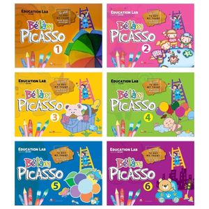 combo bé làm picasso (bộ 6 tập)