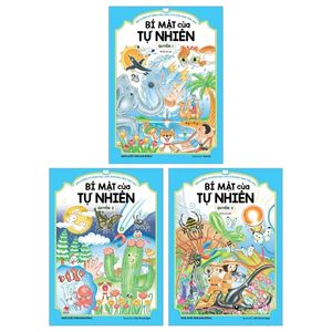 combo bồi dưỡng kĩ năng đọc hiểu cho học sinh tiểu học - bí mật của tự nhiên: quyển 1 + quyển 2 + quyển 3 (tái bản 2019) (bộ 3 quyển)