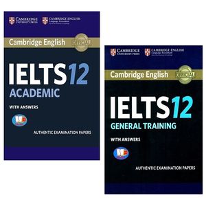 combo cambridge ielts 12 (bộ 2 tập)